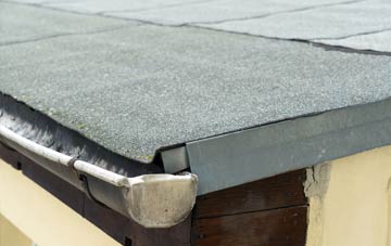 repair or replace Brunstock flat roofing?